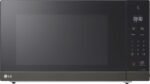 LG - 2.0 Cu. Ft. Countertop Microwave with Sensor Cooking and Smart Inverter - Black Stainless Steel