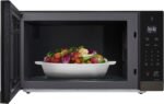 LG - 2.0 Cu. Ft. Countertop Microwave with Sensor Cooking and Smart Inverter - Black Stainless Steel - Image 6