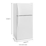 Whirlpool - 18.2 Cu. Ft. Top-Freezer Refrigerator - White - Image 4