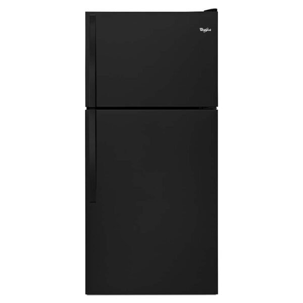 Whirlpool 18.2 Cu. Ft. Top-Freezer Refrigerator Black from Kings Outlet