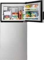 Whirlpool - 18.2 Cu. Ft. Top-Freezer Refrigerator - Stainless Steel - Image 5
