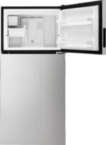 Whirlpool - 18.2 Cu. Ft. Top-Freezer Refrigerator - Stainless Steel - Image 6
