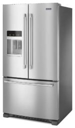 Maytag - 24.7 Cu. Ft. French Door Refrigerator - Stainless Steel - Image 6