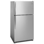 Whirlpool - 20.5 Cu. Ft. Top-Freezer Refrigerator - Stainless Steel - Image 5