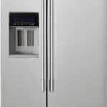 Whirlpool - 20.6 Cu. Ft. Side-by-Side Counter-Depth Refrigerator - Stainless Steel