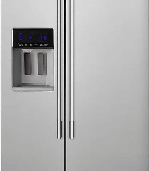 Whirlpool 20.6 Cu. Ft. Side-by-Side Counter-Depth Refrigerator Stainless Steel from Kings Outlet
