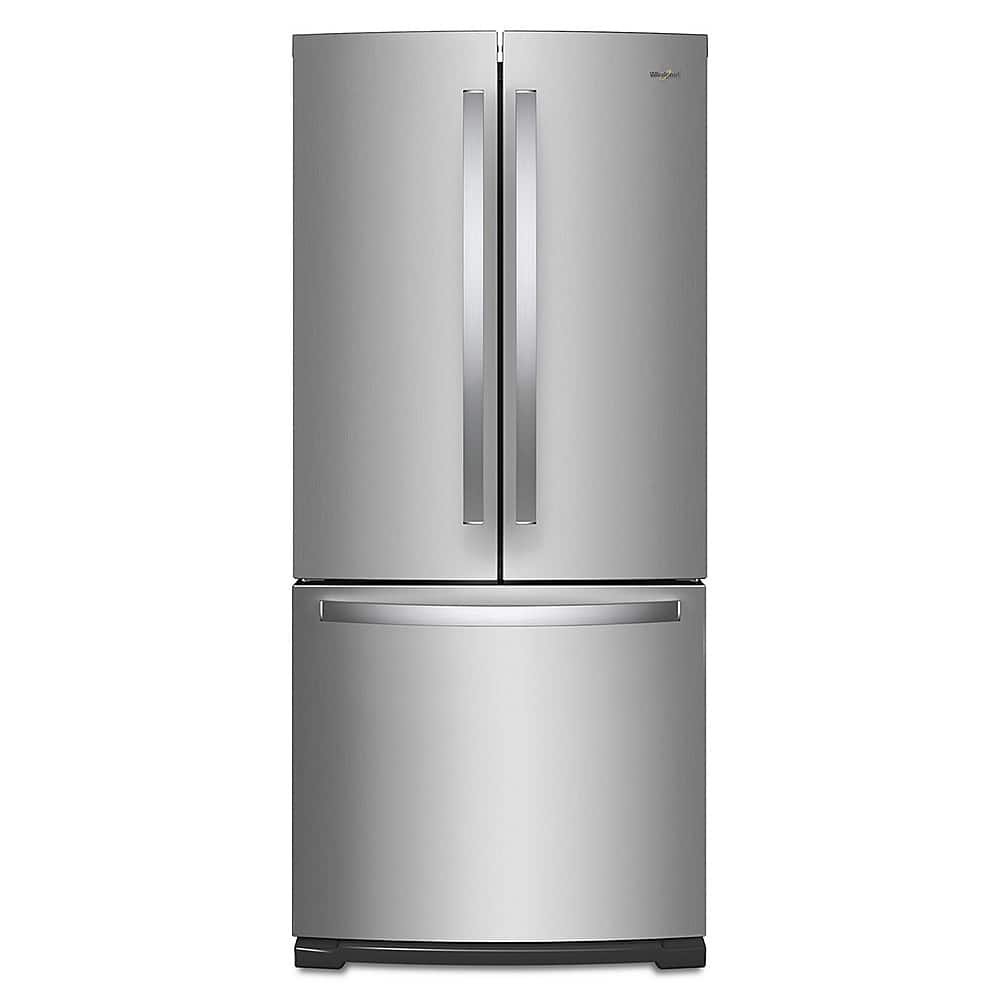 Whirlpool 19.7 Cu. Ft. French Door Refrigerator Stainless Steel from Kings Outlet
