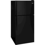 Whirlpool - 18.2 Cu. Ft. Top-Freezer Refrigerator - Black - Image 2