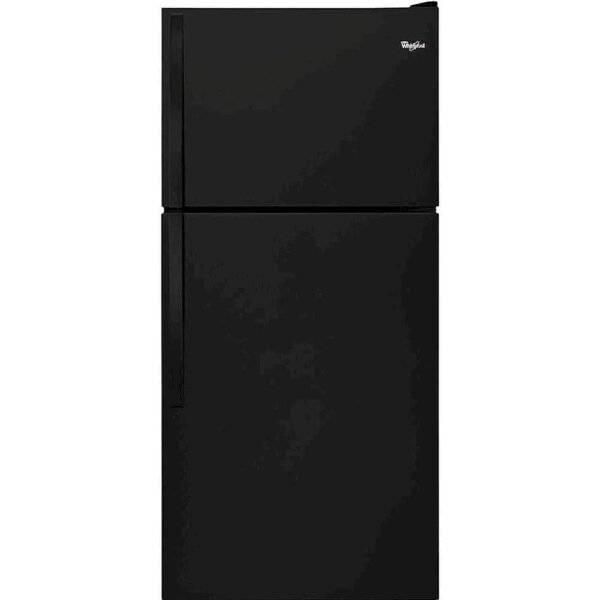 Whirlpool 18.2 Cu. Ft. Top-Freezer Refrigerator Black from Kings Outlet