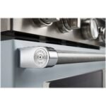 KitchenAid - Commercial-Style 5.1 Cu. Ft. Slide-In Gas True Convection Range with Self-Cleaning - Misty Blue - Image 4