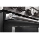 KitchenAid - Commercial-Style 5.1 Cu. Ft. Slide-In Gas True Convection Range with Self-Cleaning - Imperial Black - Image 2