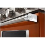 KitchenAid - Commercial-Style 5.1 Cu. Ft. Slide-In Gas True Convection Range with Self-Cleaning - Scorched Orange - Image 4