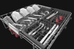 KitchenAid 24" Front Control Built-In Stainless Steel Tub Dishwasher 3rd Rack 50+ Total Wash from Kings Outlet