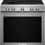KitchenAid - 5.8 Cu. Ft. Self-Cleaning Freestanding Gas True Convection Range with Even-Heat - Stainless Steel