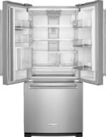 KitchenAid 19.7 Cu. Ft. French Door Refrigerator Stainless Steel from Kings Outlet