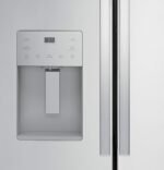 GE - 20.6 Cu. Ft. French Door Counter Depth Refrigerator with Space Saving Icemaker - Stainless Steel - Image 5