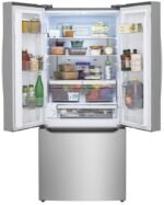 Frigidaire - Gallery 20.0 Cu. Ft. French Door Standard-Depth Refrigerator with Internal Water Dispenser - Smudge Proof Stainless Steel - Image 5