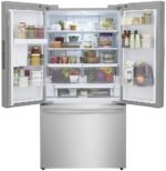 Frigidaire - 28.8 Cu. Ft. French Door Standard-Depth Refrigerator with Internal Water Dispenser - Smudge Proof Stainless Steel - Image 5