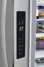 Frigidaire - 28.8 Cu. Ft. French Door Standard-Depth Refrigerator with Internal Water Dispenser - Smudge Proof Stainless Steel - Image 7