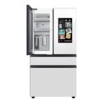 Samsung - BESPOKE 29 cu. ft. 4-Door French Door Smart Refrigerator with Family Hub - Custom Panel Ready - Image 3