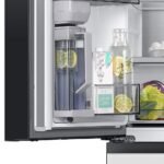 Samsung - BESPOKE 29 cu. ft. 4-Door French Door Smart Refrigerator with AutoFill Water Pitcher - White Glass - Image 5