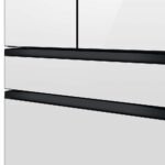 Samsung - BESPOKE 29 cu. ft. 4-Door French Door Smart Refrigerator with AutoFill Water Pitcher - White Glass - Image 6
