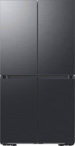 Dacor - 22.8 Cu. Ft. 4-Door French Reveal Door 36" Counter Depth Refrigerator with Beverage Center - Graphite Stainless Steel