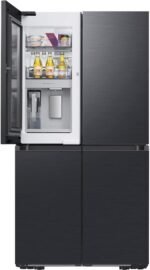 Dacor - 22.8 Cu. Ft. 4-Door French Reveal Door 36" Counter Depth Refrigerator with Beverage Center - Graphite Stainless Steel - Image 2