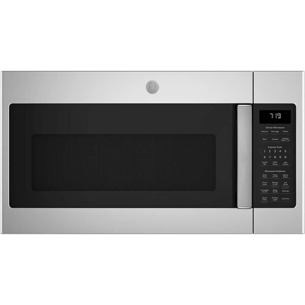 GE 1.9 Cu. Ct. Over-the-Range Microwave Sensor Cooking Steam Cleaning Stainless Steel from Kings Outlet