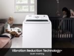 Samsung - 4.4 Cu. Ft. High-Efficiency Top Load Washer with ActiveWave Agitator - White - Image 3