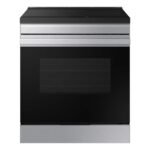 Samsung - Bespoke 6.3 Cu. Ft. Slide-In Electric Induction Range with Air Fry - Stainless Steel