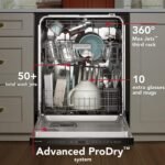 KitchenAid - 24" Top Control Built-In Stainless Steel Tub Dishwasher with Third Rack, Advanced ProDry System, and 44 dBA - Black Ore - Image 5