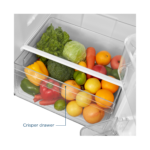 Insignia - 10.1 Cu. Ft. Top-Freezer Refrigerator with Reversible Door and ENERGY STAR Certification - Stainless Steel Look - Image 6