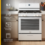 Whirlpool - 5.1 Cu. Ft. Freestanding Gas Range with Broiler Drawer - White - Image 4
