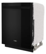 Whirlpool - 24" Top Control Built-In Stainless Steel Tub Dishwasher with Large Capacity Tall Top Rack and 50 dBA - Black - Image 3