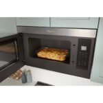 Whirlpool - 1.1 Cu. Ft. Over-the-Range Microwave with Flush Built-in Design - Stainless Steel - Image 3