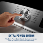 Maytag - 7.4 Cu. Ft. Smart Electric Dryer with Steam and Extra Power Button - Metallic Slate - Image 5