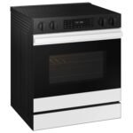 Samsung - Bespoke 6.3 Cu. Ft. Slide-In Electric Range with Air Fry - White Glass - Image 6
