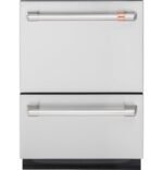 Café - 24" Top Control Built-In Double Drawer Dishwasher, Customizable - Stainless Steel