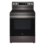 LG 6.3 Cu. Ft. Freestanding Electric True Convection Smart Range Air Fry Premium Handle from Kings Outlet