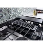 KitchenAid - 6.4 Cu. Ft. Self-Cleaning Slide-In Dual Fuel Convection Range - Stainless Steel - Image 4