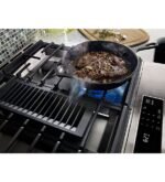 KitchenAid - 6.4 Cu. Ft. Self-Cleaning Slide-In Dual Fuel Convection Range - Stainless Steel - Image 7