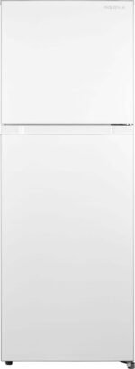 Insignia - 10.1 Cu. Ft. Top-Freezer Refrigerator with Reversible Door and ENERGY STAR Certification - White