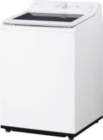 LG - 5.0 Cu. Ft. High-Efficiency Smart Top Load Washer with Easy Unload - Alpine White - Image 4