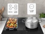 Samsung - Bespoke 6.3 Cu. Ft. Slide-In Electric Induction Range with Anti-Scratch Glass Cooktop - Stainless Steel - Image 6