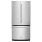 KitchenAid - 22 Cu. Ft. French Door Refrigerator with Interior Water Dispenser - Stainless Steel