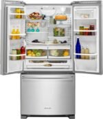 KitchenAid 22 Cu. Ft. French Door Refrigerator Interior Water Dispenser Stainless Steel from Kings Outlet
