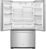 KitchenAid 25 cu. ft. French Door Refrigerator Interior Water Dispenser Stainless Steel from Kings Outlet