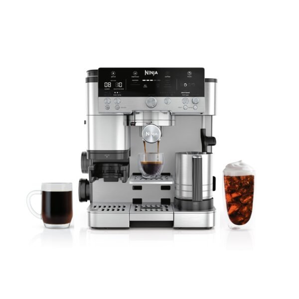 Ninja Luxe Café Premier Series 3-in-1 Espresso Coffee Cold Brew Machine Grinder Scale Hands-Free from Kings Outlet