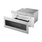 Sharp - 1.2 Cu. Ft. Built-in Microwave Drawer with Sensor Cooking - Stainless Steel - Image 4